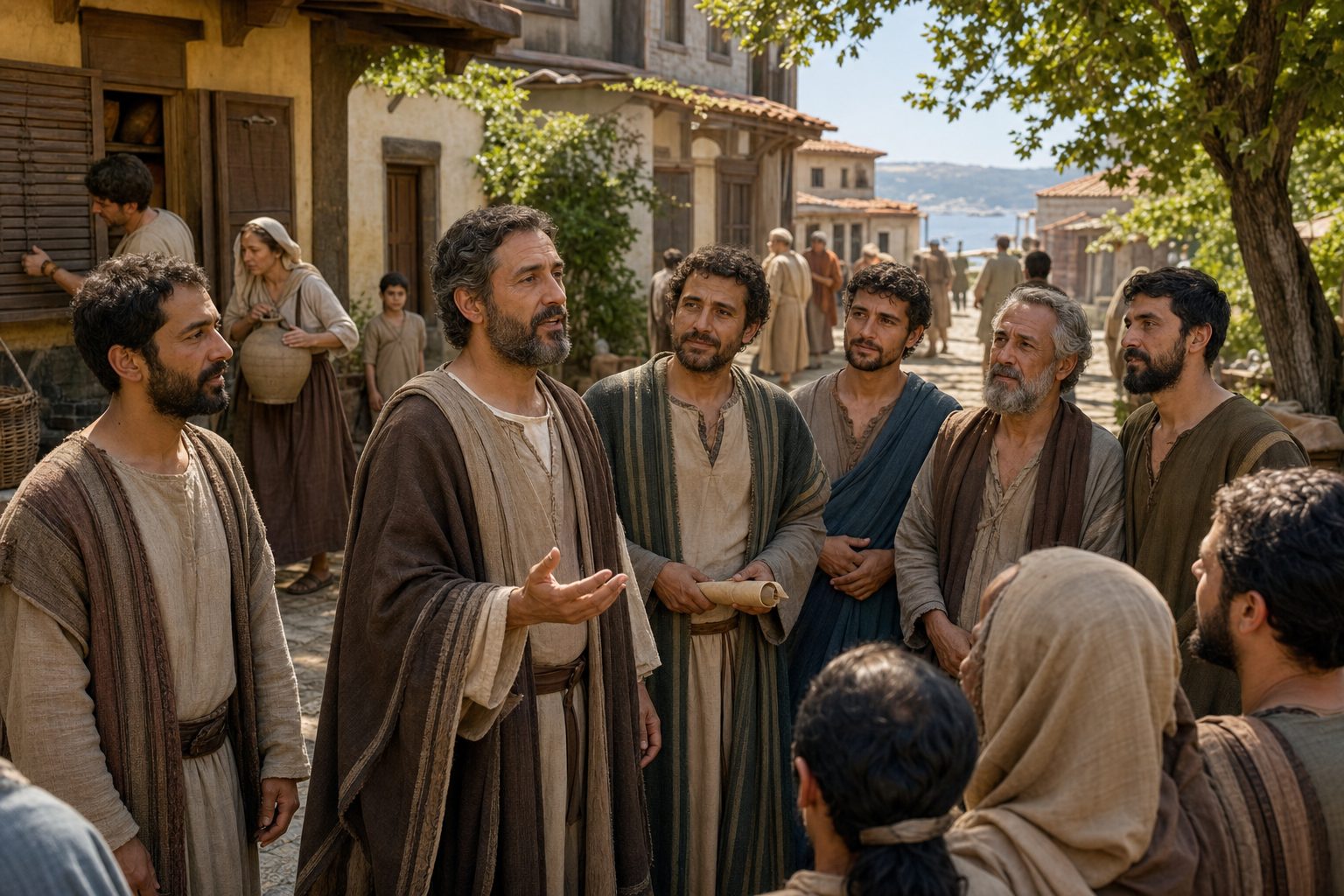 Photo-realistic image, Memory of the holy martyrs: Agaphonic, Zodiac, Theoprepian, Aquinas, Sevirian and others with them, Orthodox calendar, 2026-09-04, commemoration